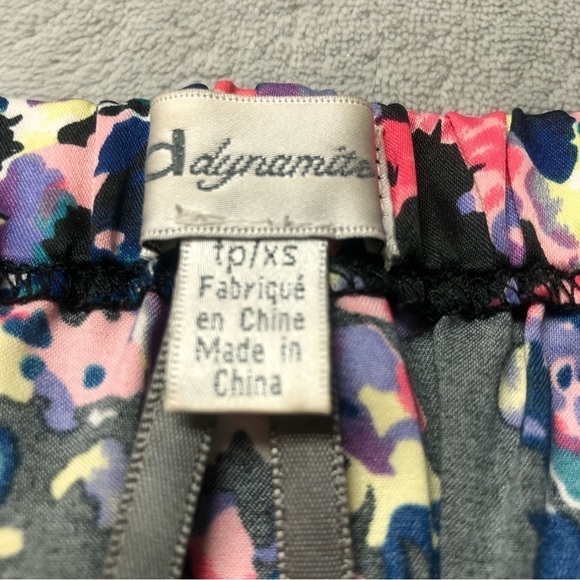 Dynamite Floral Spaghetti Strap Camisole Top Size XS - Picture 4 of 8